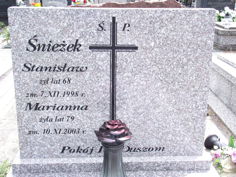  Śnieżek 1930 Siedlce - Grobonet - Wyszukiwarka osób pochowanych